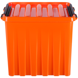 Контейнер с крышкой и клипсами Rox Box Original, 4,5 л, 210x170x175 мм, оранжевый