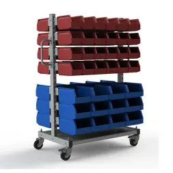 Стеллаж мобильный №212 (1415х950х610)