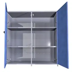 Шкаф для аккумуляторов ШМА-03 1520x740x1600 мм Синий