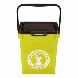 Контейнер для мусора, 8л, зеленый