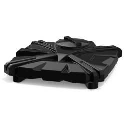 Бак пластиковый для летнего душа РОСА-2, 110 л, черный [DRSR2110S1]