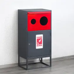 Контейнер для раздельного сбора отходов КРС-800-2 СТЕКЛО