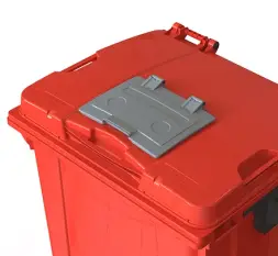 Мусорный контейнер 1100л. на колесах с опцией &quot;крышка в крышке&quot;