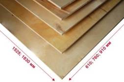 Фанера 1830x910