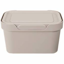 Ящик с крышкой универсальный Luxe, 1,9л, светло-бежевый