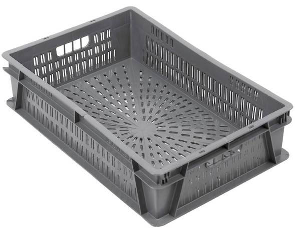 Пластиковый Ящик 600х400х150 мм для перевозки суточных цыплят и цыплят бройлеров