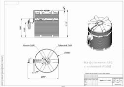 Мини АЗС V 5000 БелАК - раздаточная колонка со счетчиком