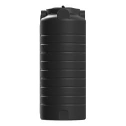 Емкость пластиковая прямоугольная для хранения воды, жидкостей и дизельного топлива, 3000 л, черный [TSN3000S1]