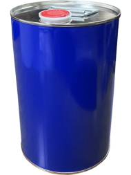 Банка металлическая, 5 л, БЖ 5, берикап 42мм, синий