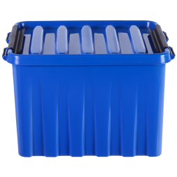 Контейнер с крышкой и клипсами Rox Box Original, 3,5 л, 210x170x135 мм, синий
