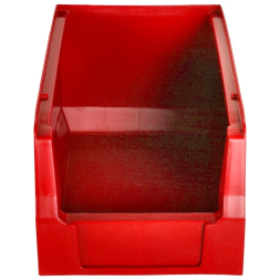 Складской лоток для метизов, мелочей и деталей Logic Store®, 350х225х150 мм, красный [12.403]