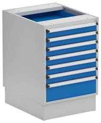 Тумба с выдвижными ящиками Treston 53/66-6, база, 6x75 1x150 , 5366206-07