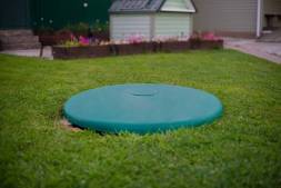 Крышка колодца &quot;Rostok&quot; пластиковая коричневый