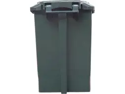 Контейнер для мусора пластиковый с педалью, крышкой и пакетодержателем, 30 л, зеленый [МКТ 30]