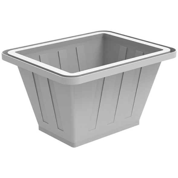 Ванна пластиковая пищевая К, 200 л, HDPE, белый [132.0200.001.0] в Брянске