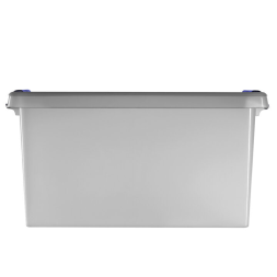 Контейнер с крышкой и клипсами Rox Box Home, 36л, 500x390x255 мм, антрацит